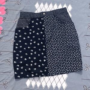 Vintage 80s 90s Floral Skirt